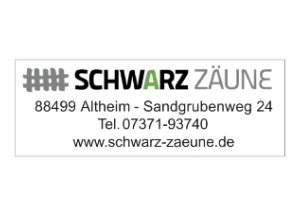sponsored by Schwarz Zäune